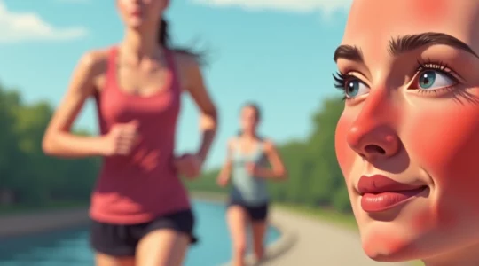 why-your-face-becomes-blotchy-after-running